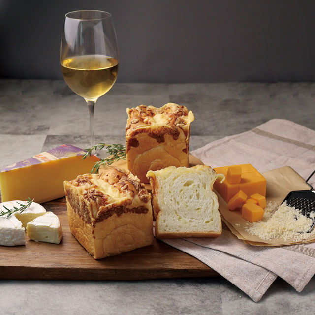 北海道4種のチーズ食パン